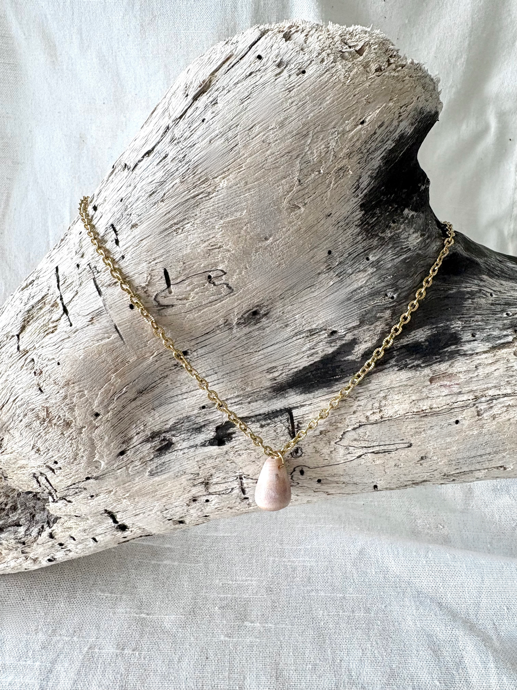 Sherbet Cone Shell Necklace
