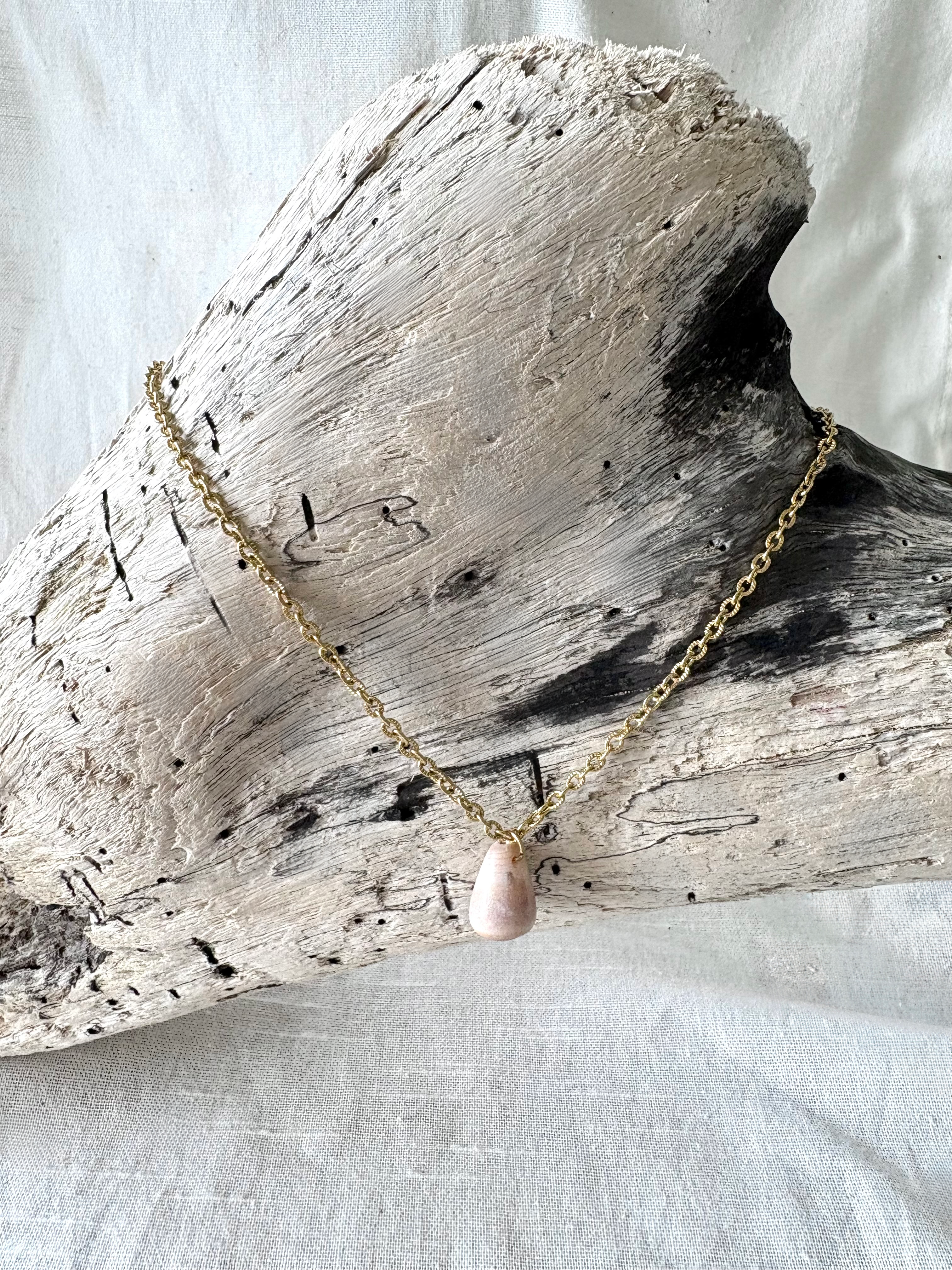 Sherbet Cone Shell Necklace